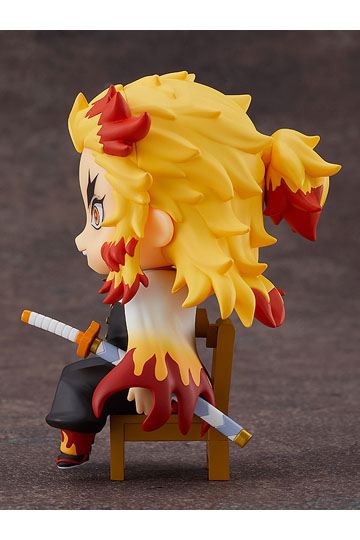 Nendoroid Demon Slayer: Kimetsu no Yaiba Swacchao! Figure Kyojuro Rengoku 9 cm