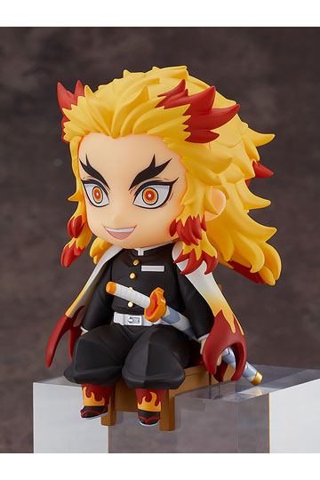Nendoroid Demon Slayer: Kimetsu no Yaiba Swacchao! Figure Kyojuro Rengoku 9 cm