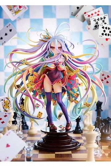 No Game No Life Statue 1/7 Shiro Yuu Kamiya Art Works 28 cm