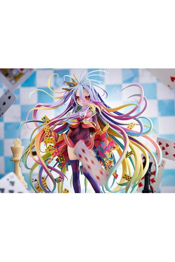 No Game No Life Statue 1/7 Shiro Yuu Kamiya Art Works 28 cm
