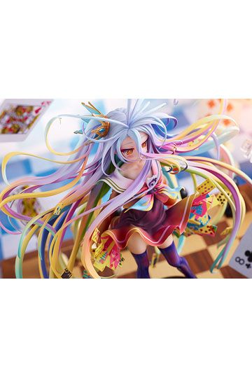No Game No Life Statue 1/7 Shiro Yuu Kamiya Art Works 28 cm