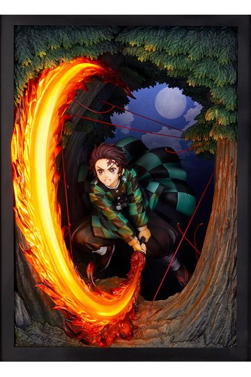 Demon Slayer: Kimetsu no Yaiba PVC Statue Tanjiro Kamado: Hinokami Kagura Dance 36 cm