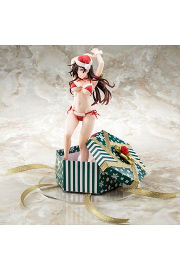 Rent-A-Girlfriend PVC Statue 1/6 Mizuhara Chizuru Santa Bikini de Fuwamoko 2nd Xmas 26 cm