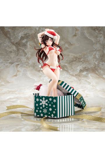 Rent-A-Girlfriend PVC Statue 1/6 Mizuhara Chizuru Santa Bikini de Fuwamoko 2nd Xmas 26 cm