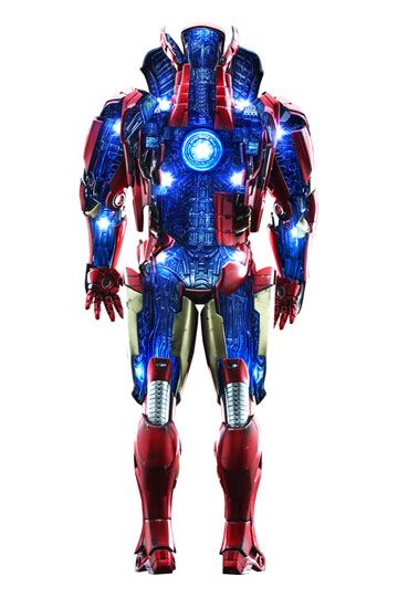 Iron Man 3 Diorama 1/6 Iron Man Mark VII (Open Armor Version) 32 cm