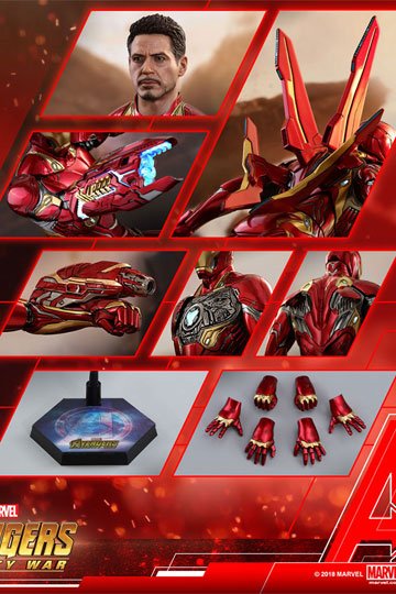 Avengers Infinity War Diecast Movie Masterpiece Action Figure 1/6 Iron Man 32 cm