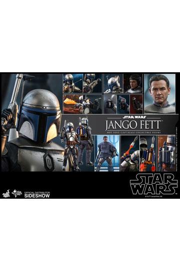 Star Wars Episode II Movie Masterpiece Action Figure 1/6 Jango Fett 30 cm