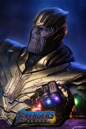 Avengers: Endgame Movie Masterpiece Action Figure 1/6 Thanos 42 cm