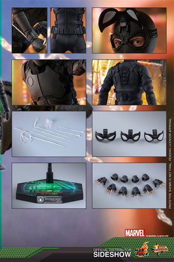 Spider-Man: Far From Home Movie Masterpiece Action Figure 1/6 Spider-Man (Stealth Suit) 29 cm