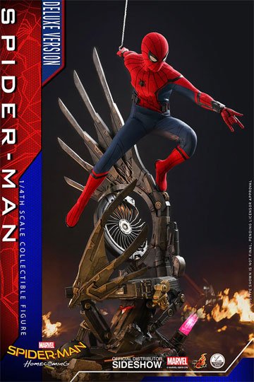Spider-Man: Homecoming Quarter Scale Series Action Figure 1/4 Spider-Man Deluxe Version 44 cm