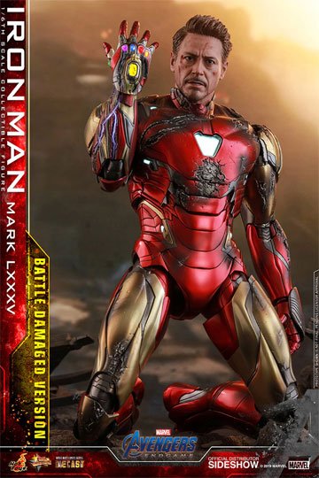 Avengers: Endgame MMS Diecast Action Figure 1/6 Iron Man Mark LXXXV Battle Damaged Ver. 32 cm