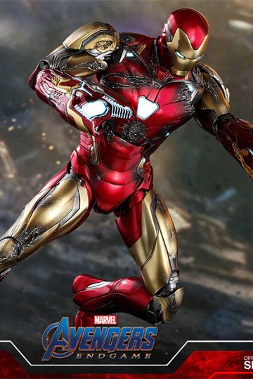 Avengers: Endgame MMS Diecast Action Figure 1/6 Iron Man Mark LXXXV Battle Damaged Ver. 32 cm