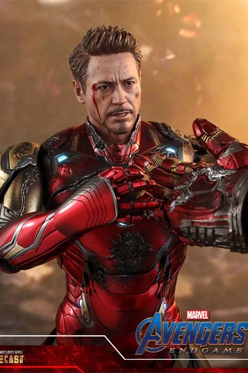 Avengers: Endgame MMS Diecast Action Figure 1/6 Iron Man Mark LXXXV Battle Damaged Ver. 32 cm