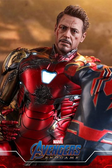Avengers: Endgame MMS Diecast Action Figure 1/6 Iron Man Mark LXXXV Battle Damaged Ver. 32 cm