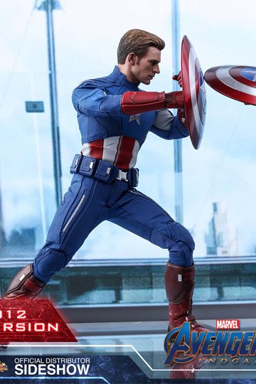 Avengers: Endgame Movie Masterpiece Action Figure 1/6 Captain America (2012 Version) 30 cm