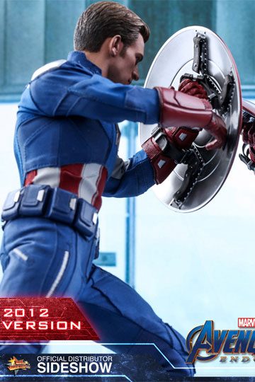 Avengers: Endgame Movie Masterpiece Action Figure 1/6 Captain America (2012 Version) 30 cm