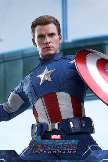 Avengers: Endgame Movie Masterpiece Action Figure 1/6 Captain America (2012 Version) 30 cm