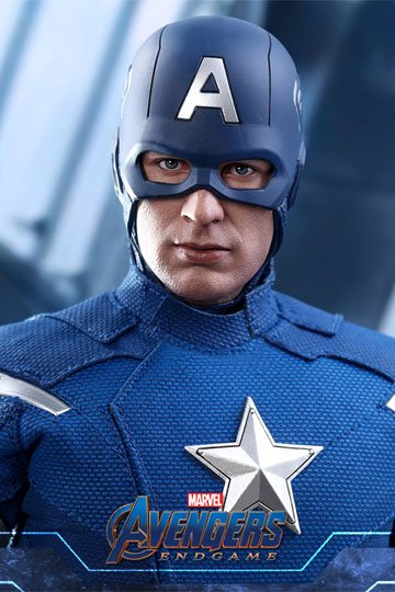 Avengers: Endgame Movie Masterpiece Action Figure 1/6 Captain America (2012 Version) 30 cm