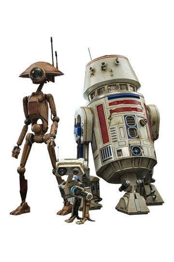 Star Wars The Mandalorian Action Figures 1/6 R5-D4, Pit Droid, & BD-72