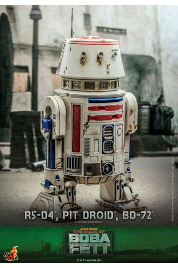 Star Wars The Mandalorian Action Figures 1/6 R5-D4, Pit Droid, & BD-72
