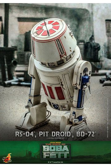 Star Wars The Mandalorian Action Figures 1/6 R5-D4, Pit Droid, & BD-72
