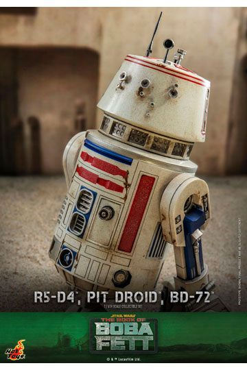 Star Wars The Mandalorian Action Figures 1/6 R5-D4, Pit Droid, & BD-72