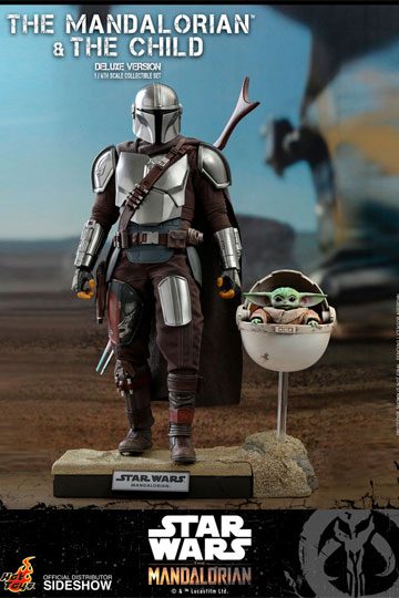 Star Wars The Mandalorian Action Figure 2-Pack 1/6 The Mandalorian & The Child Deluxe 30 cm