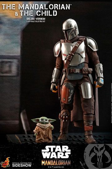 Star Wars The Mandalorian Action Figure 2-Pack 1/6 The Mandalorian & The Child Deluxe 30 cm