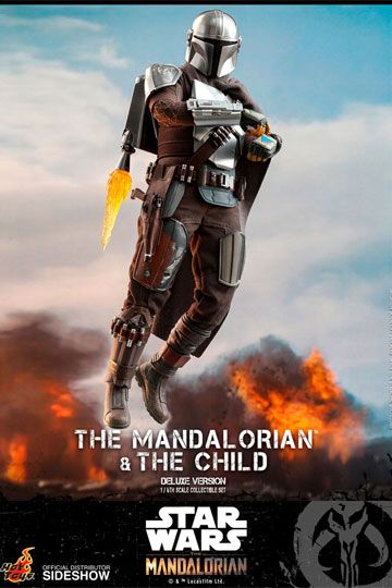 Star Wars The Mandalorian Action Figure 2-Pack 1/6 The Mandalorian & The Child Deluxe 30 cm