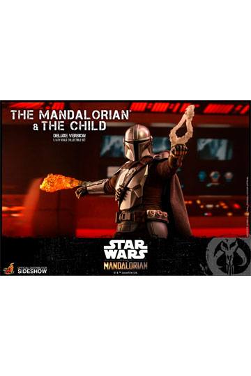 Star Wars The Mandalorian Action Figure 2-Pack 1/6 The Mandalorian & The Child Deluxe 30 cm