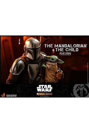 Star Wars The Mandalorian Action Figure 2-Pack 1/6 The Mandalorian & The Child Deluxe 30 cm