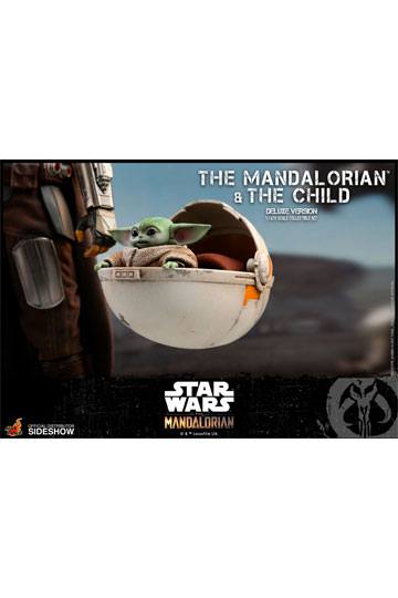 Star Wars The Mandalorian Action Figure 2-Pack 1/6 The Mandalorian & The Child Deluxe 30 cm
