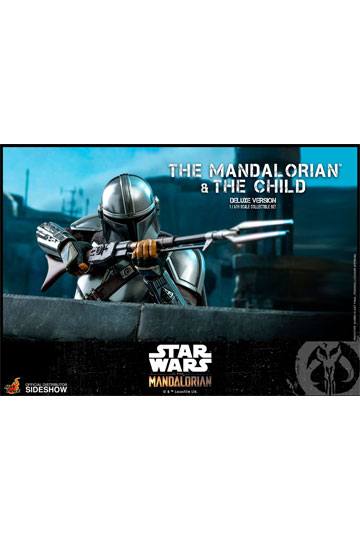 Star Wars The Mandalorian Action Figure 2-Pack 1/6 The Mandalorian & The Child Deluxe 30 cm