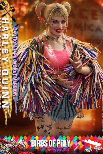 Birds of Prey Movie Masterpiece Action Figure 1/6 Harley Quinn (Caution Tape Jacket Version) 29 cm