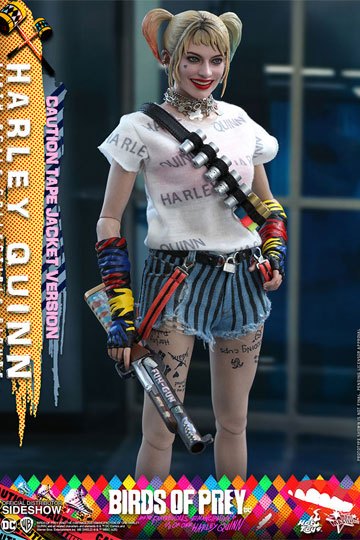 Birds of Prey Movie Masterpiece Action Figure 1/6 Harley Quinn (Caution Tape Jacket Version) 29 cm