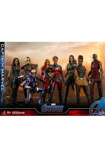 Avengers: Endgame Movie Masterpiece Series PVC Action Figure 1/6 Captain Marvel 29 cm