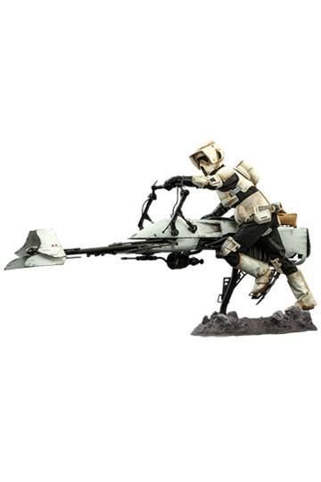 Star Wars The Mandalorian Action Figure 1/6 Scout Trooper & Speeder Bike 30 cm