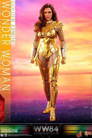 Wonder Woman 1984 Movie Masterpiece Action Figure 1/6 Golden Armor Wonder Woman (Deluxe) 30 cm