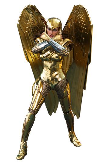Wonder Woman 1984 Movie Masterpiece Action Figure 1/6 Golden Armor Wonder Woman 30 cm