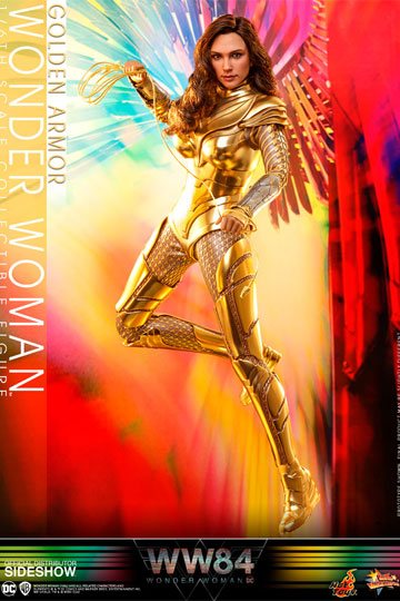 Wonder Woman 1984 Movie Masterpiece Action Figure 1/6 Golden Armor Wonder Woman 30 cm