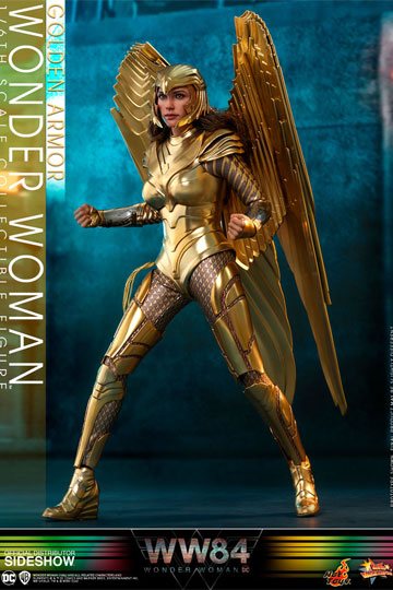 Wonder Woman 1984 Movie Masterpiece Action Figure 1/6 Golden Armor Wonder Woman 30 cm