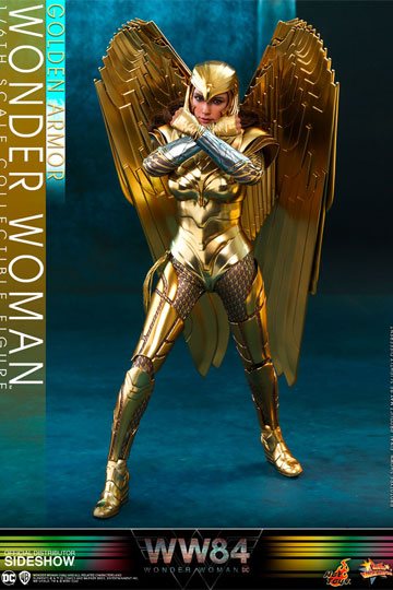 Wonder Woman 1984 Movie Masterpiece Action Figure 1/6 Golden Armor Wonder Woman 30 cm