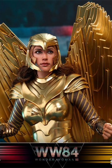 Wonder Woman 1984 Movie Masterpiece Action Figure 1/6 Golden Armor Wonder Woman 30 cm