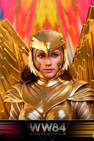Wonder Woman 1984 Movie Masterpiece Action Figure 1/6 Golden Armor Wonder Woman 30 cm