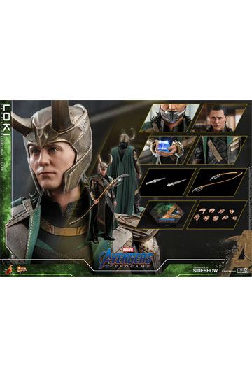 Avengers: Endgame Movie Masterpiece Series PVC Action Figure 1/6 Loki 31 cm