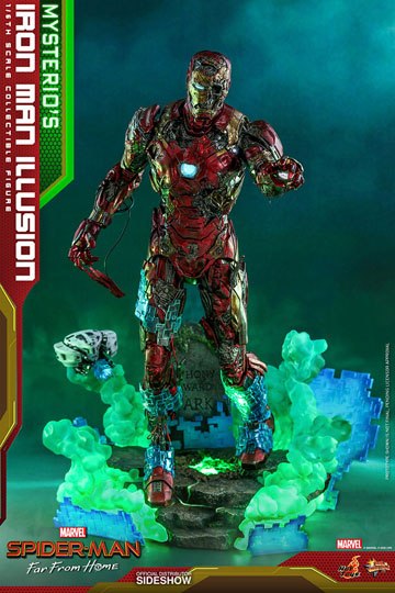 Spider-Man: Far From Home MMS PVC Action Figure 1/6 Mysterio's Iron Man Illusion 32 cm