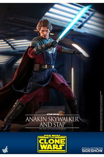 Star Wars The Clone Wars Action Figure 1/6 Anakin Skywalker & STAP 31 cm