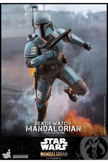 Star Wars The Mandalorian Action Figure 1/6 Death Watch Mandalorian 30 cm