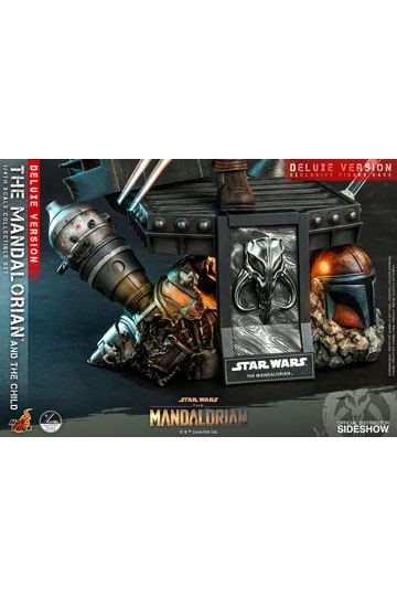 Star Wars The Mandalorian Action Figure 2-Pack 1/4 The Mandalorian & The Child Deluxe 46 cm