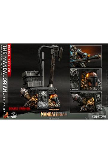 Star Wars The Mandalorian Action Figure 2-Pack 1/4 The Mandalorian & The Child Deluxe 46 cm